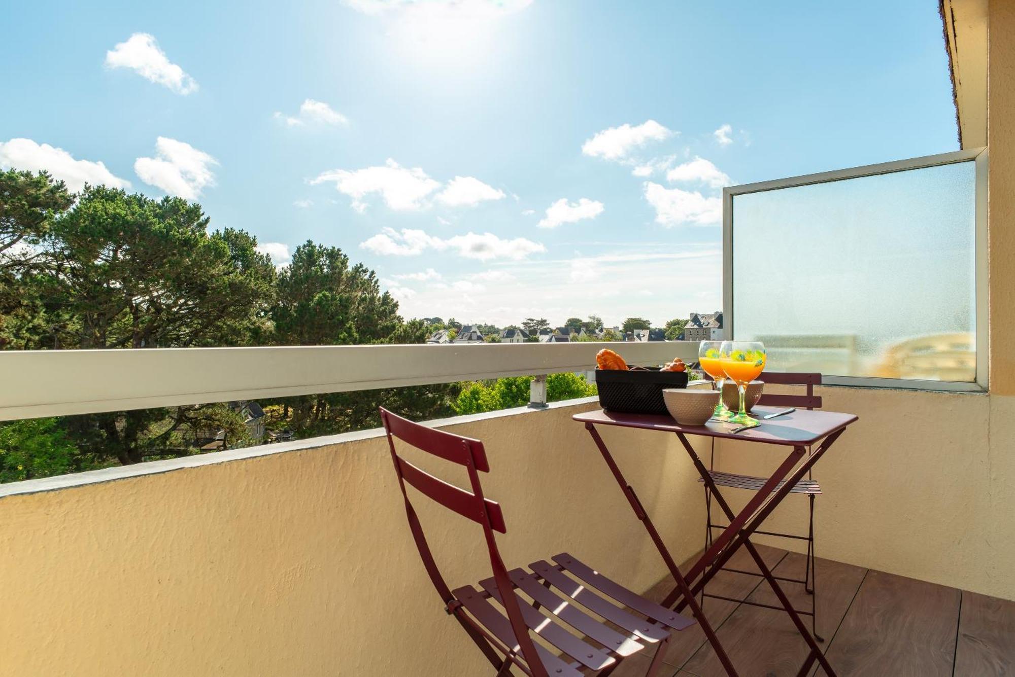 Le Rocher De - 2p 150m De La Appartement Bénodet